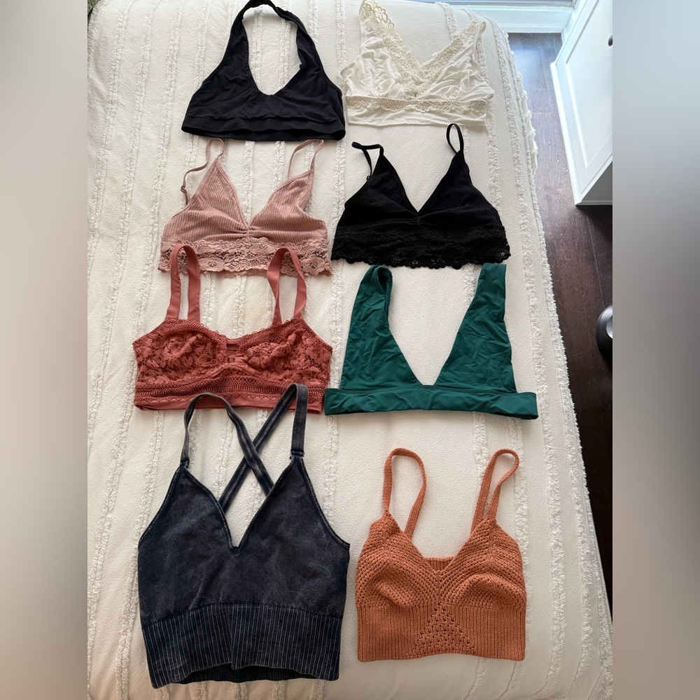 Free People Various Bralette Collection